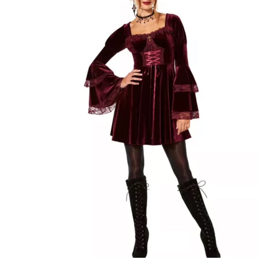 Spirit Adult Burgundy Vampire costume